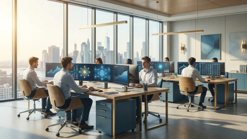 Institutional DeFi: 25% Growth, 30% Cost Cuts, Compliance Guide